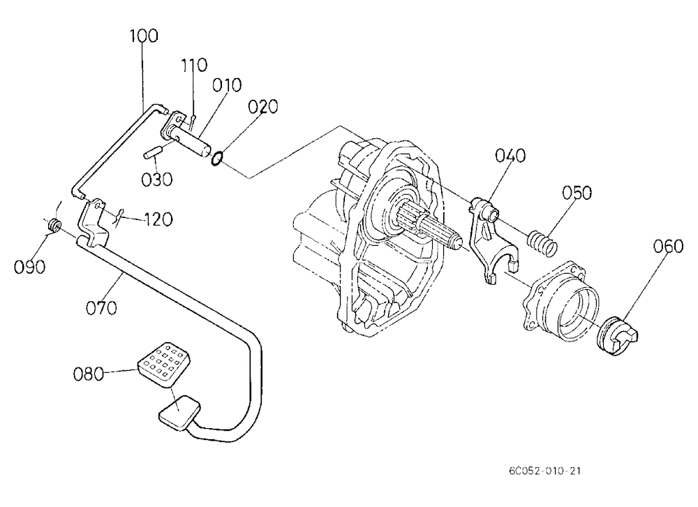 Differential Lock Pedal