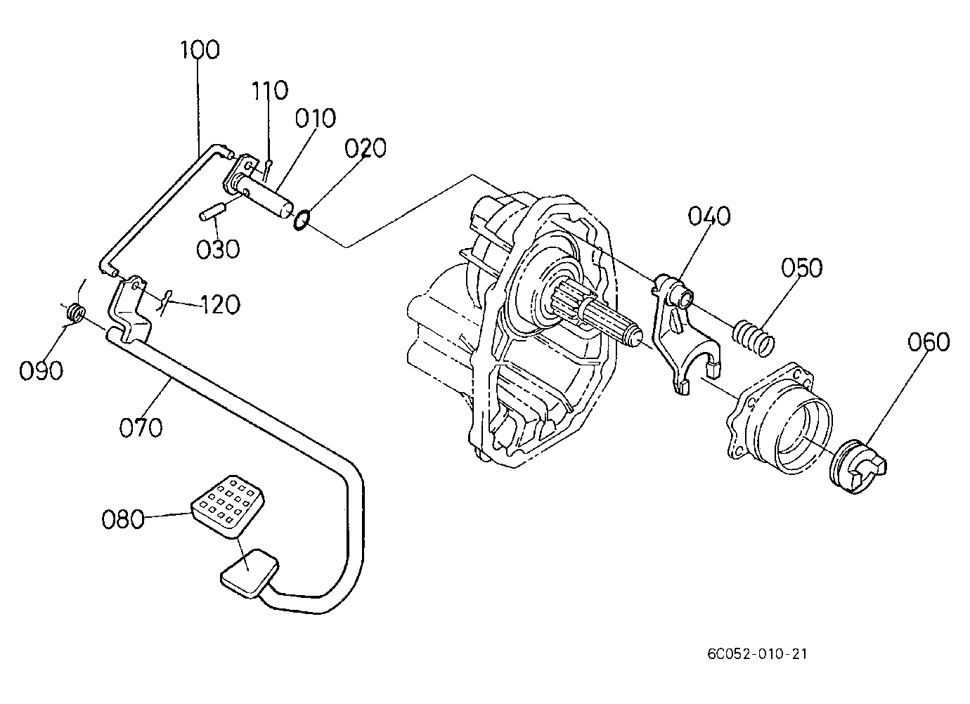 Differential Lock Pedal
