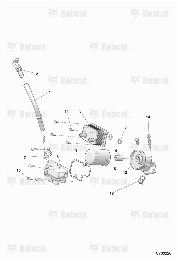 ENGINE, Dipstick and Oil Filter