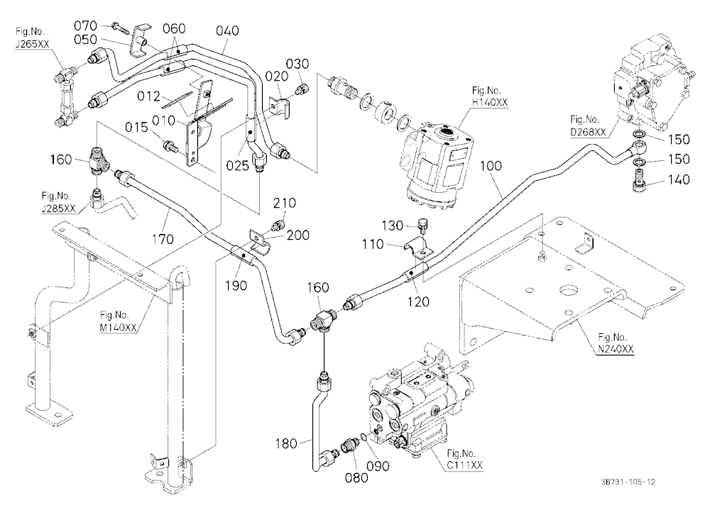 Hydraulic Oil Line (Shuttle/Pto) [Old]