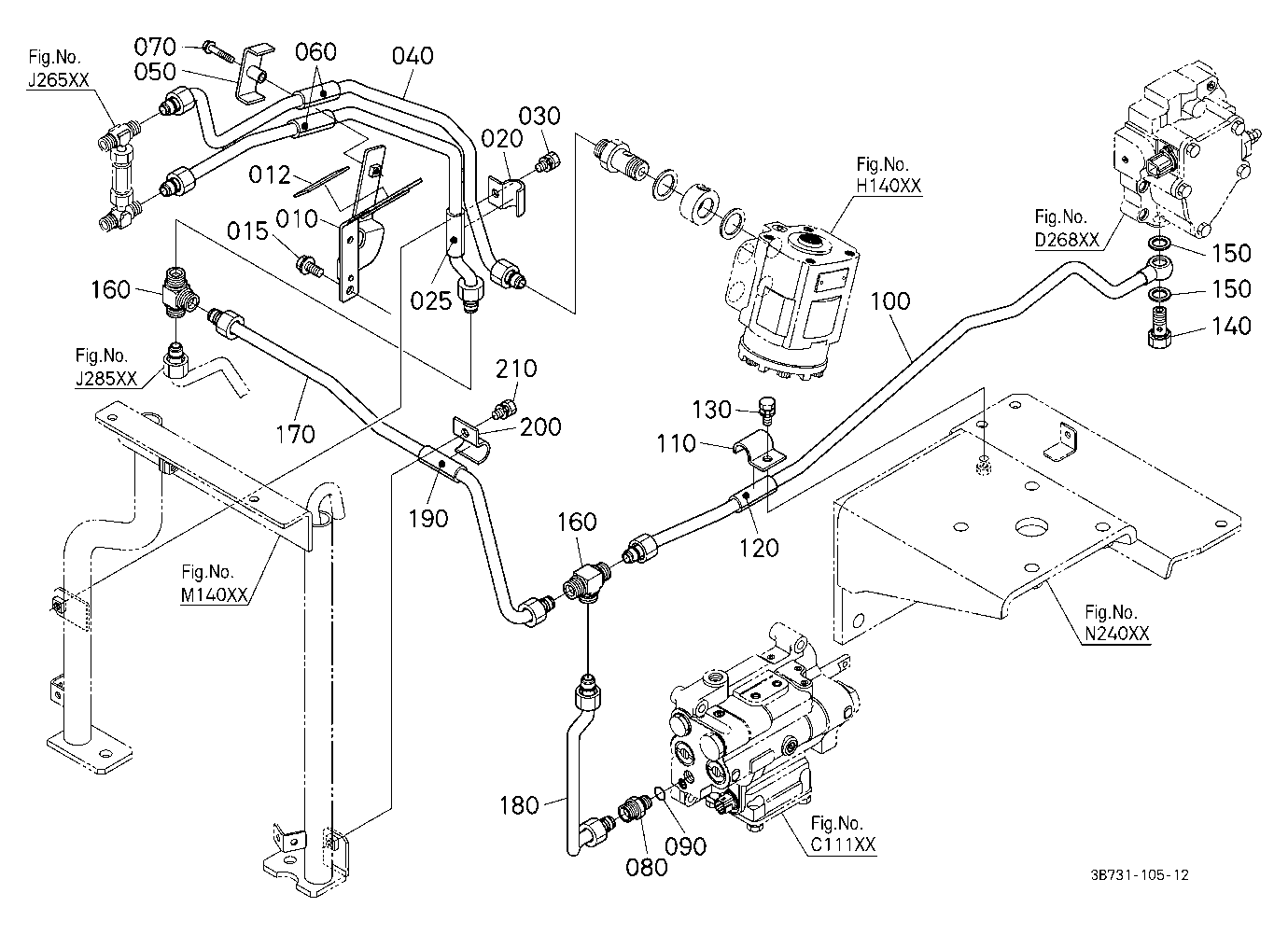 Hydraulic Oil Line (Shuttle/Pto) [Old]