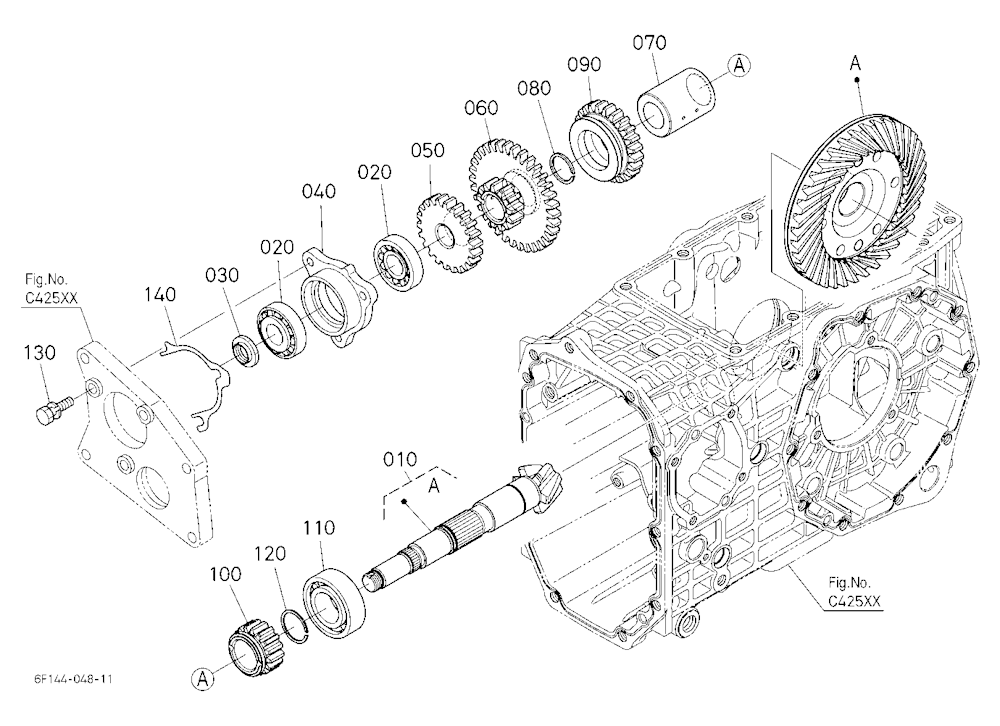 Hypoid Pinion Shaft