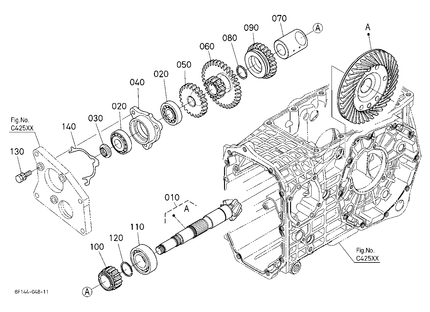 Hypoid Pinion Shaft