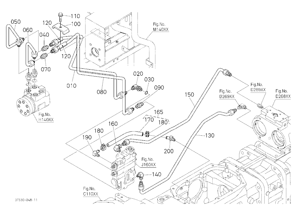 Hydraulic Oil Line (Steering/Pto) [Except[Dtsc]]
