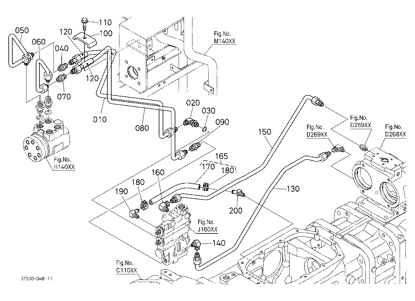 Hydraulic Oil Line (Steering/Pto) [Except[Dtsc]]