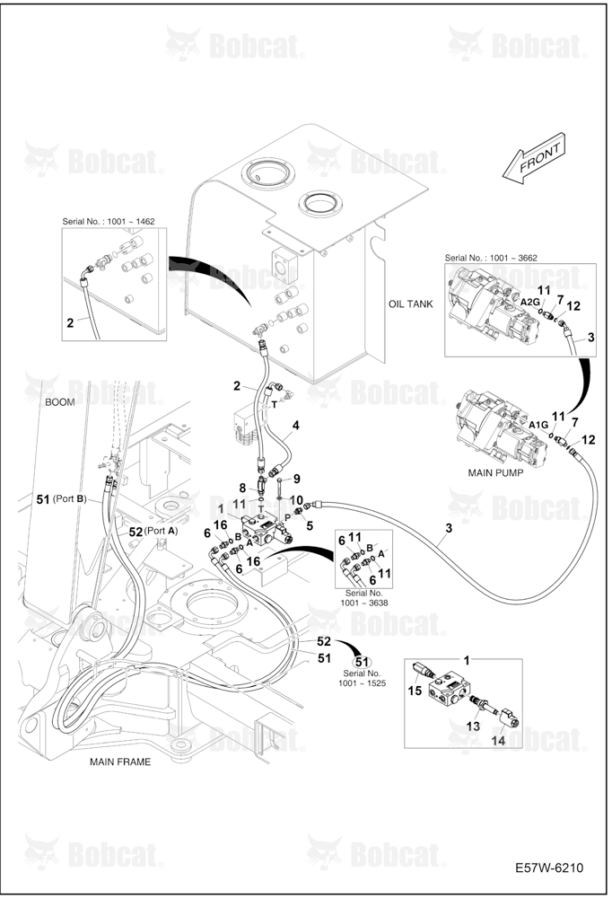 Hydraulic Circuitry (Quick Clamp)