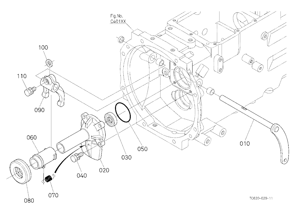Clutch Release Fork