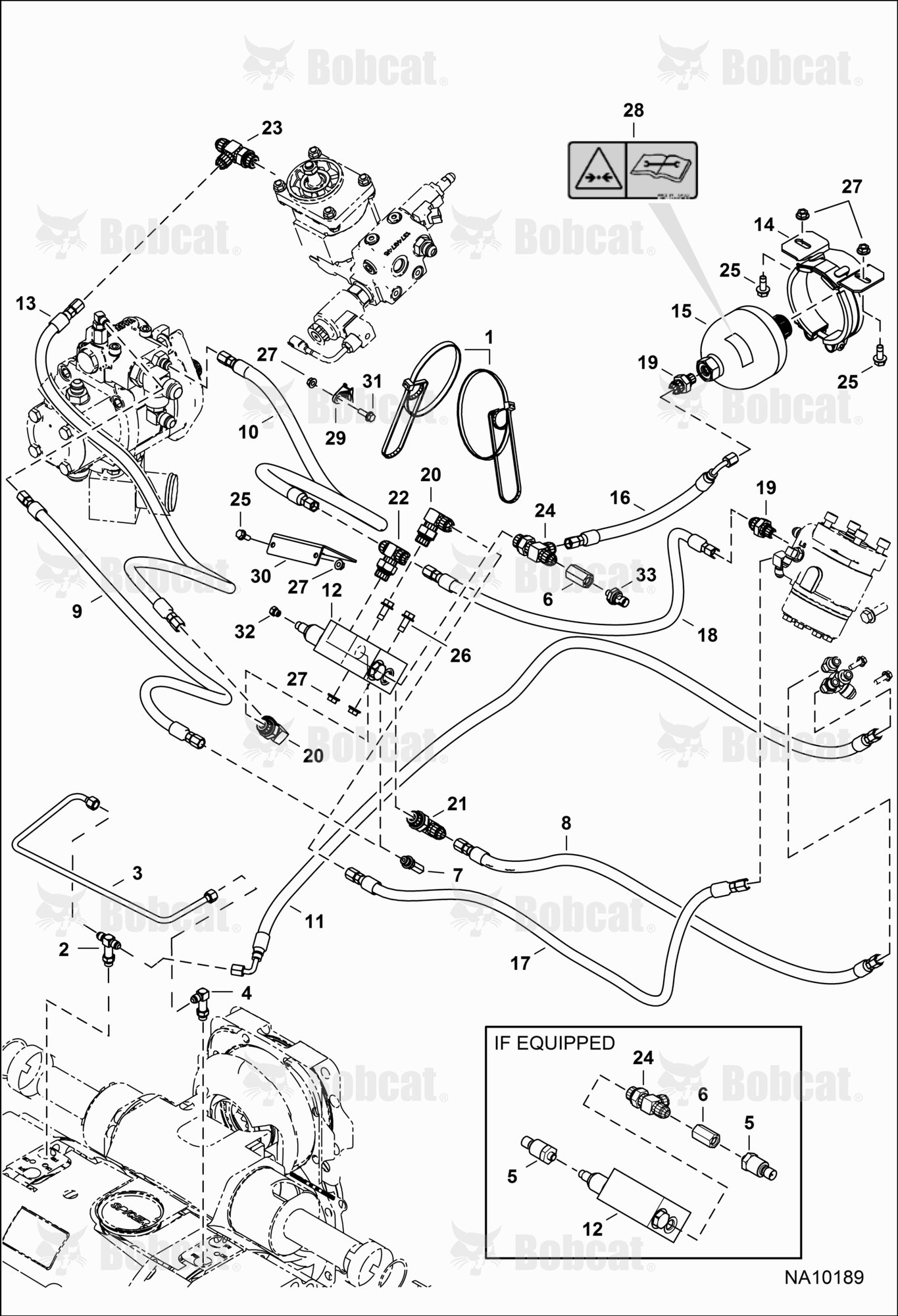 Hydraulic Circuitry (Service Brake) (Germany Configuration)