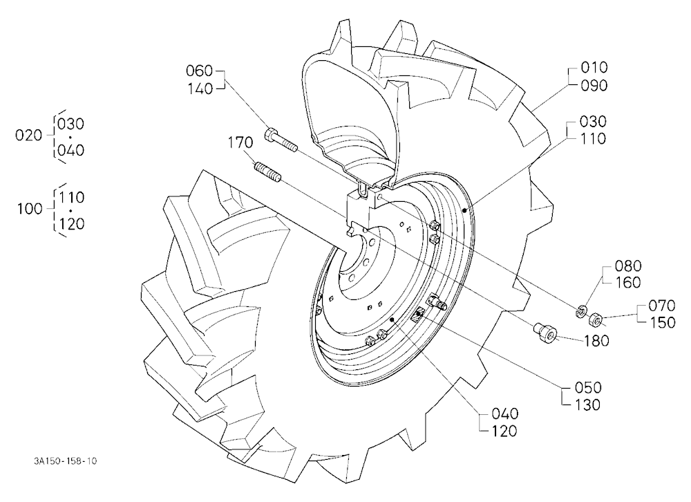 Rear Wheel (18.4-30)