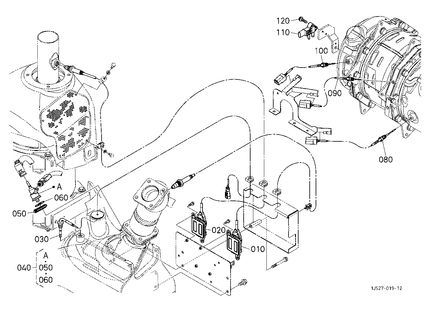 Engine Electrical Parts (Muffler)
