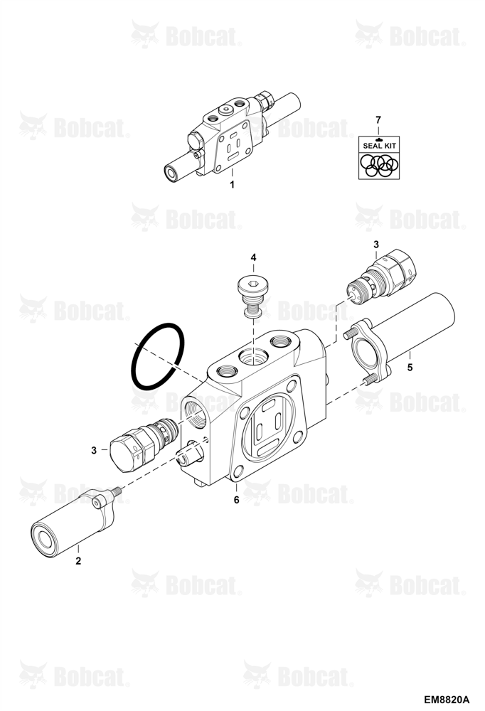 Valve Section (Slew)