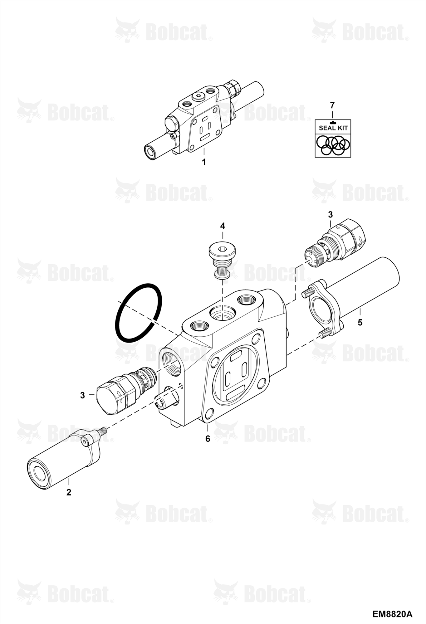 Valve Section (Slew)