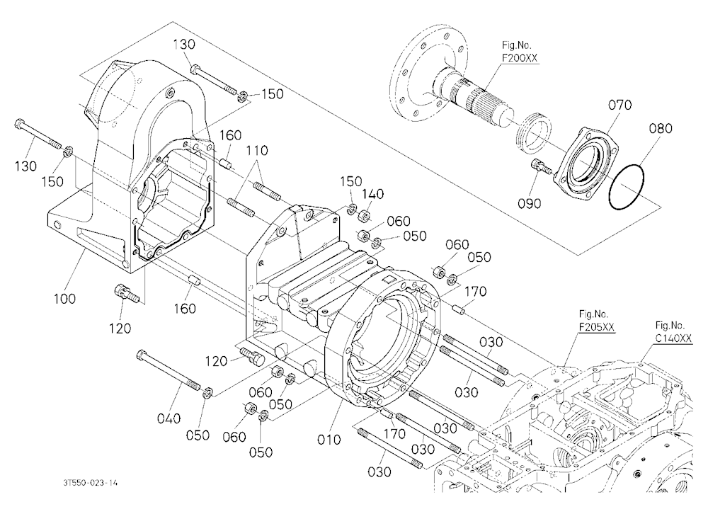Rear Axle Case Rh [New]