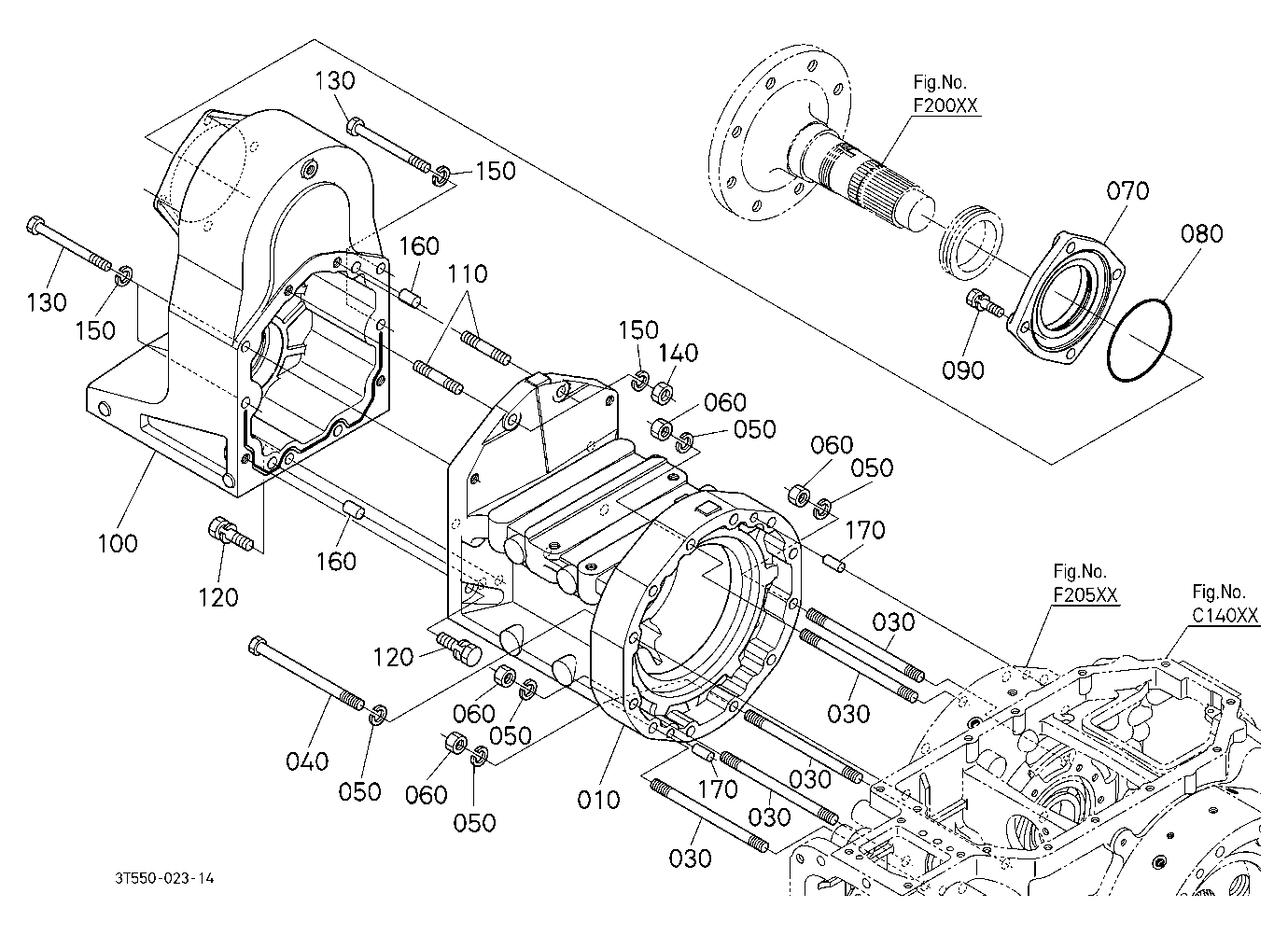 Rear Axle Case Rh [New]