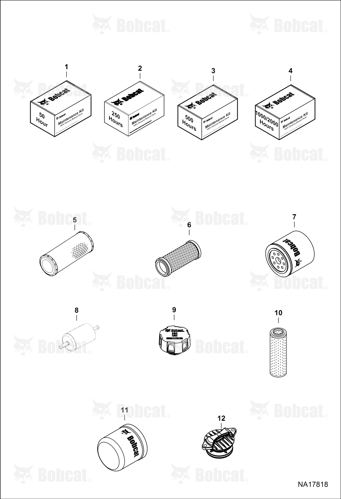 Maintenance Items (Scheduled Maintenance)  B1ED11286 & Above