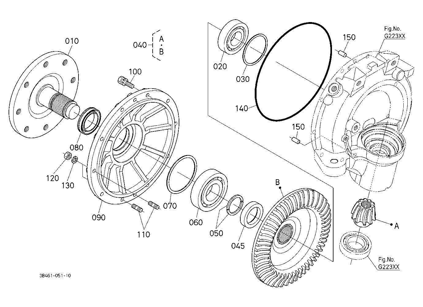 Front Axle Rh