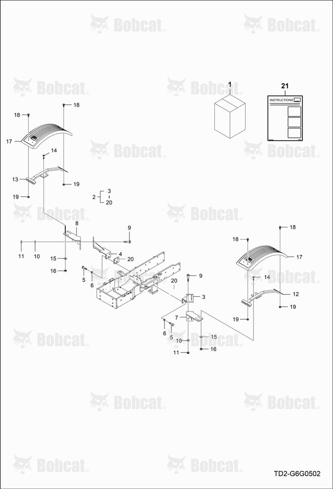 Front Wheel Fender Group