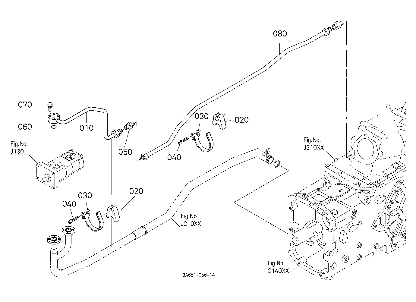 Hydraulic Pipe (Delivery) [Rops Type]
