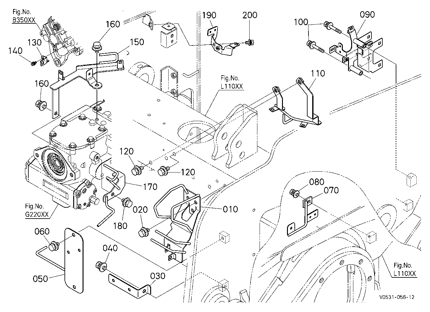 Harness Stay (Body) [Reverse Fan]