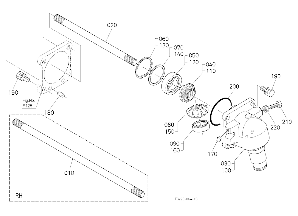 Differential Gear Shaft