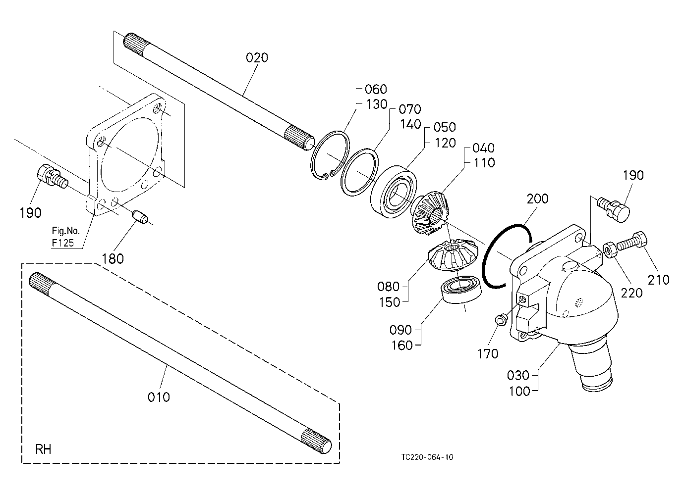 Differential Gear Shaft