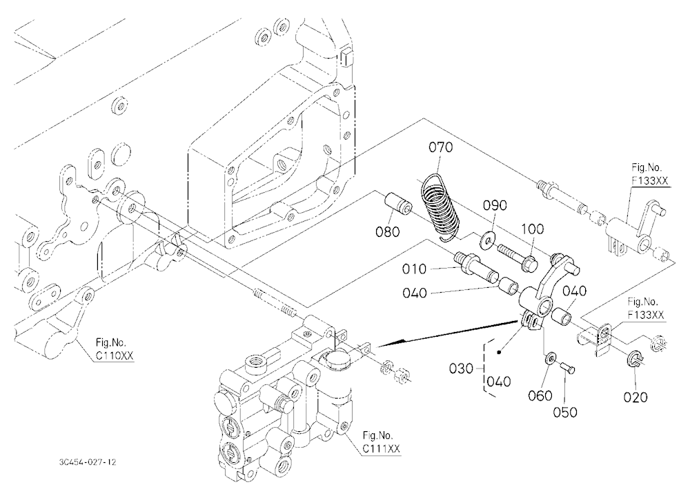 Valve Lever (Clutch/Shuttle)