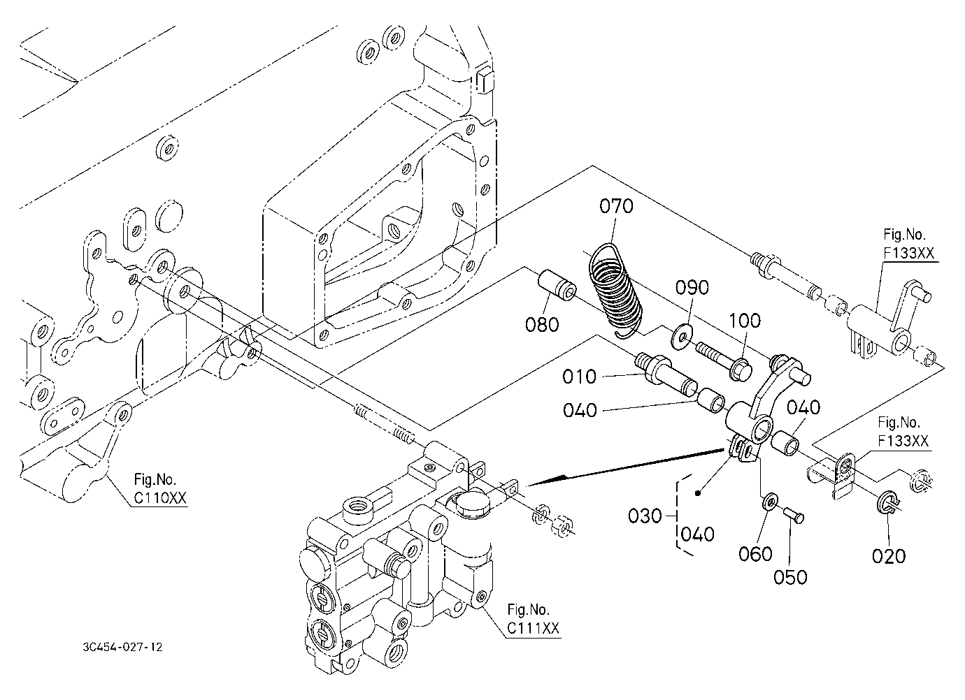 Valve Lever (Clutch/Shuttle)