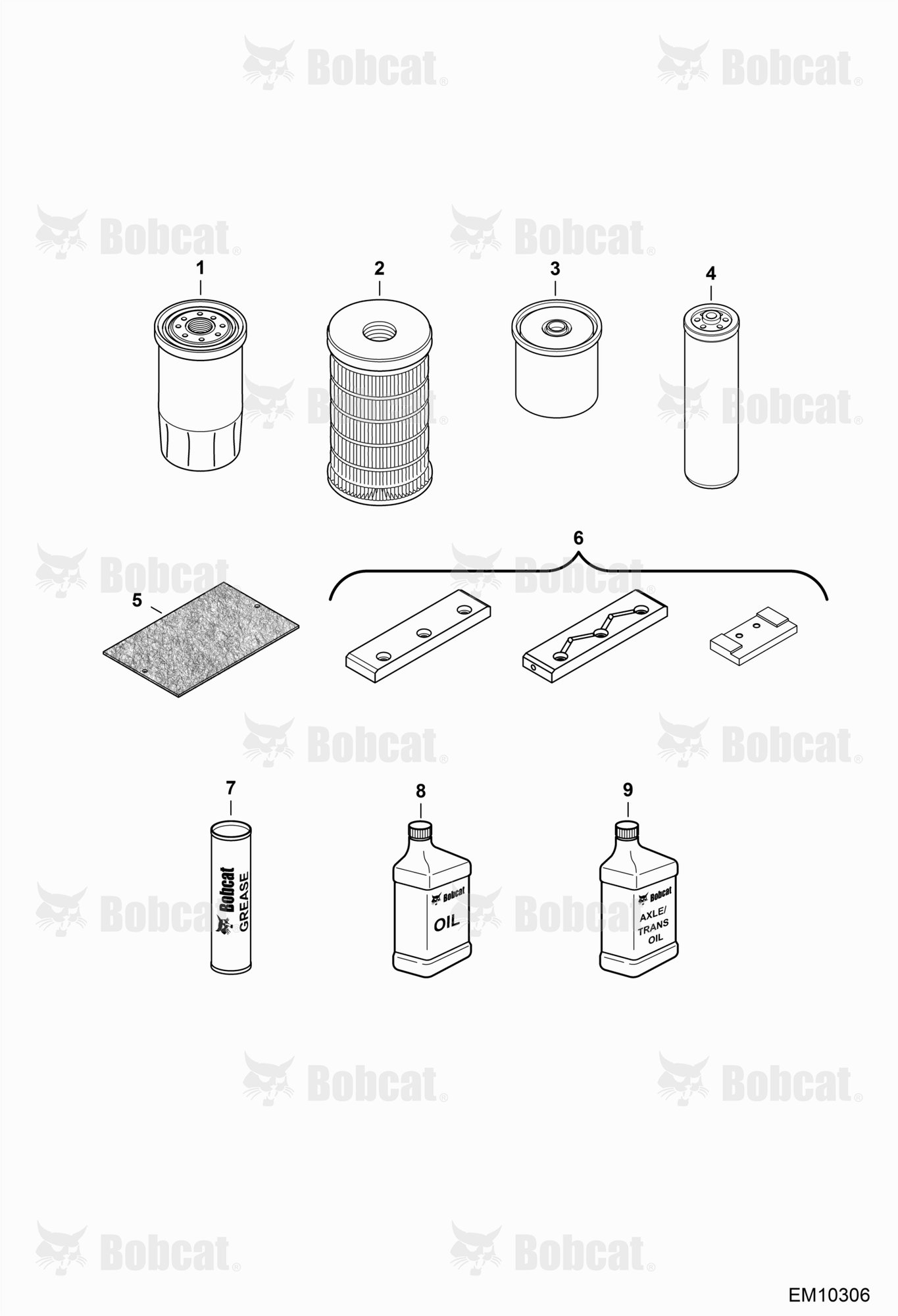 Scheduled Maintenance Items (Every 500 Hours)