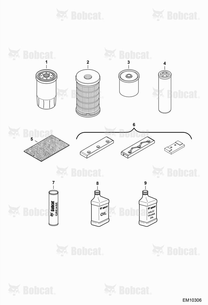 Scheduled Maintenance Items (Every 500 Hours)