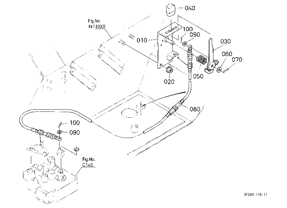Pto Clutch Lever