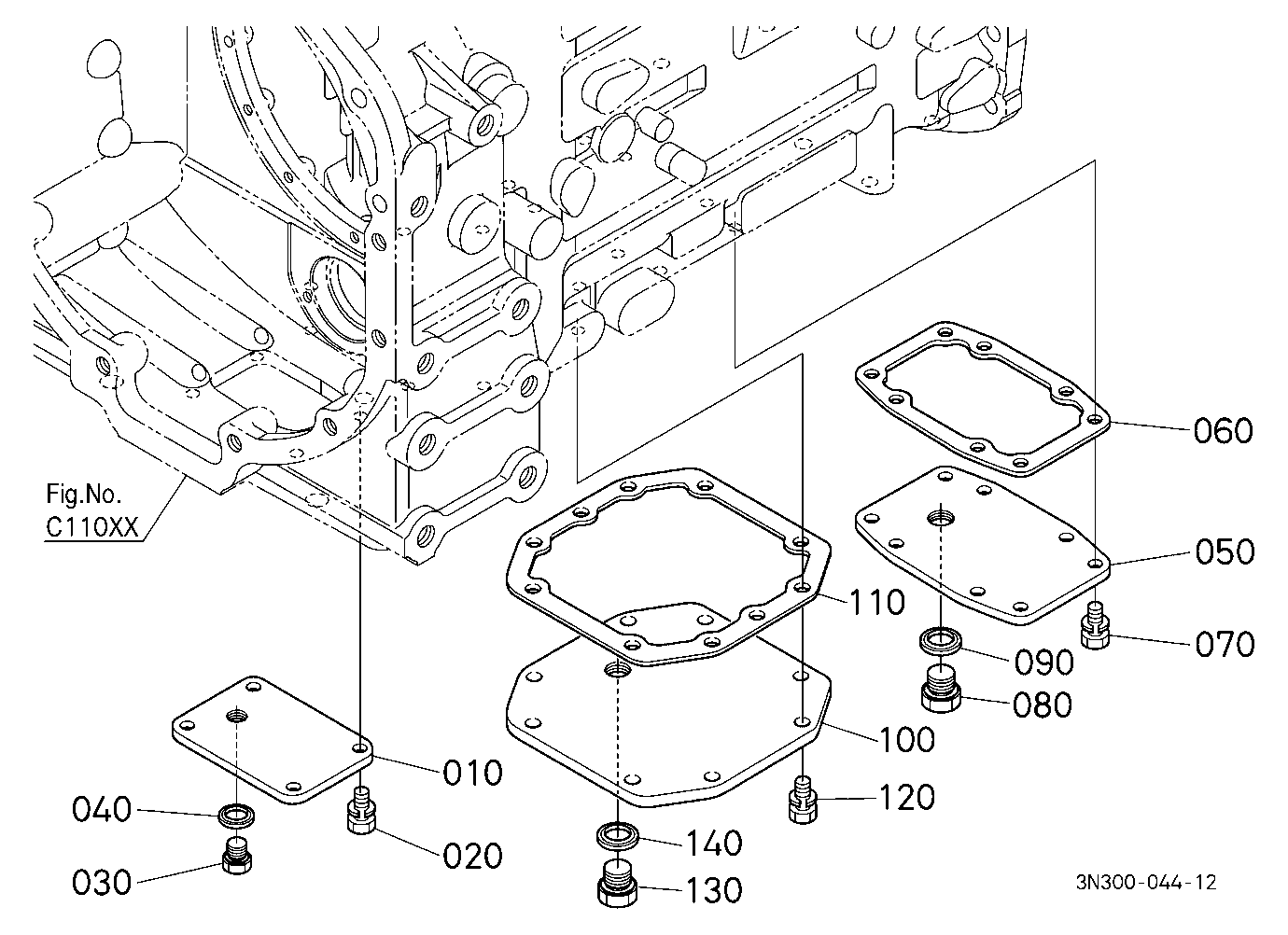 Clutch Housing Cover (Lower)