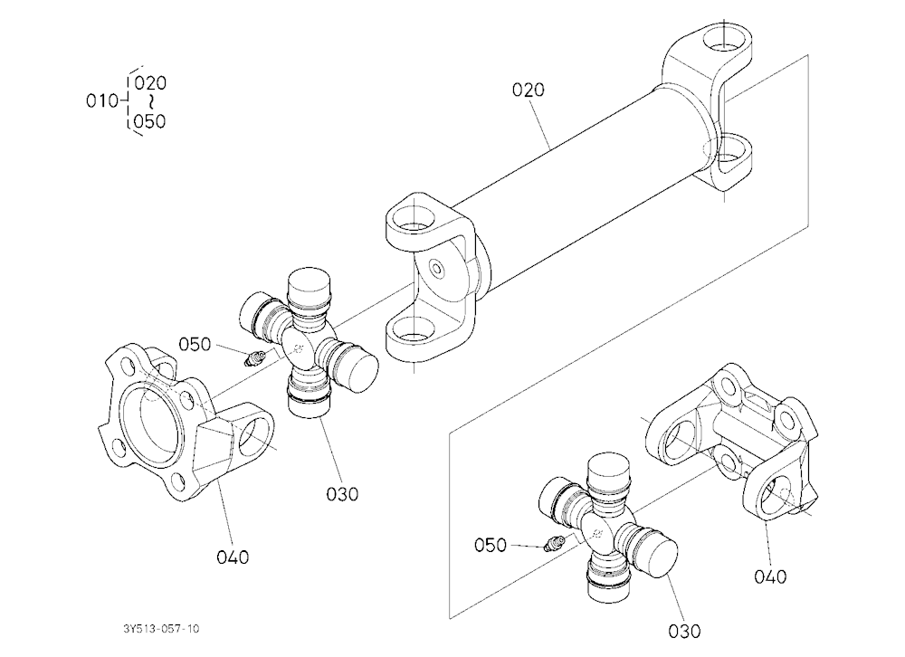 Mid Propeller Shaft [Component Parts] [Dtsc]