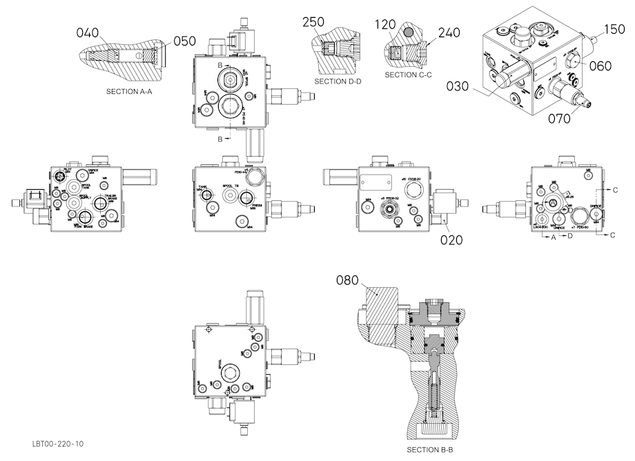 Manifold Valve - Trailer Brake