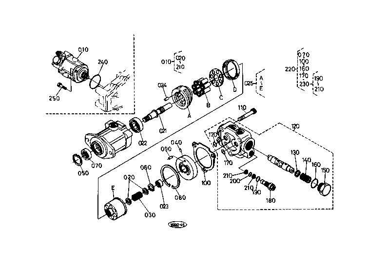 Drive Motor and Component Parts