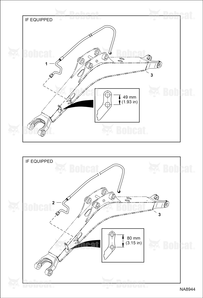 Hydraulic Circuitry (Boom Tubeline Detail)