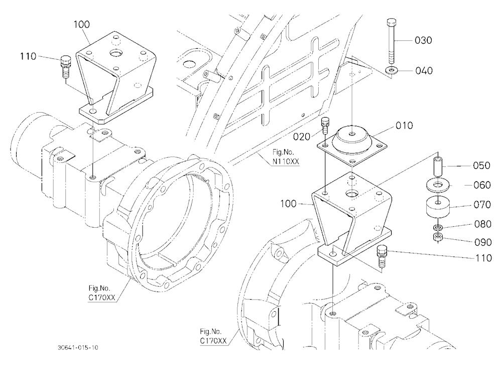 Cab Bracket Rear