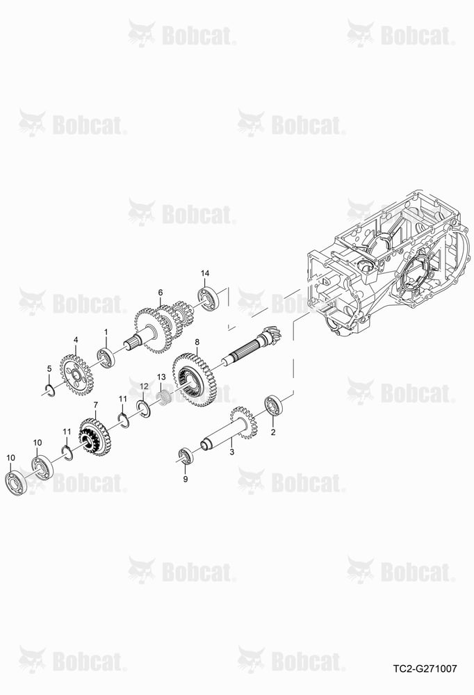 Range Shift Shaft Group