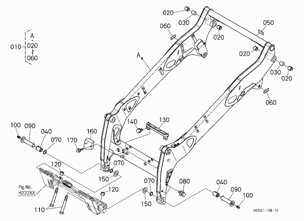 ARM [HYDRAULIC HITCH]