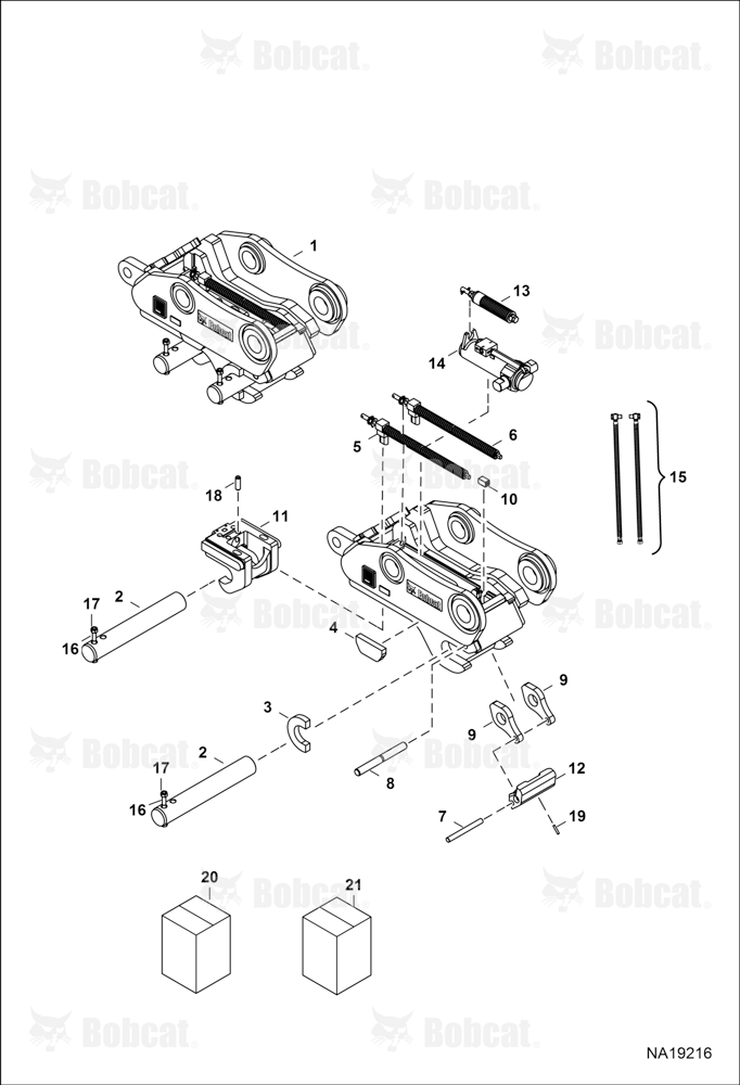 Pin Grabber Quick Coupler (E165)