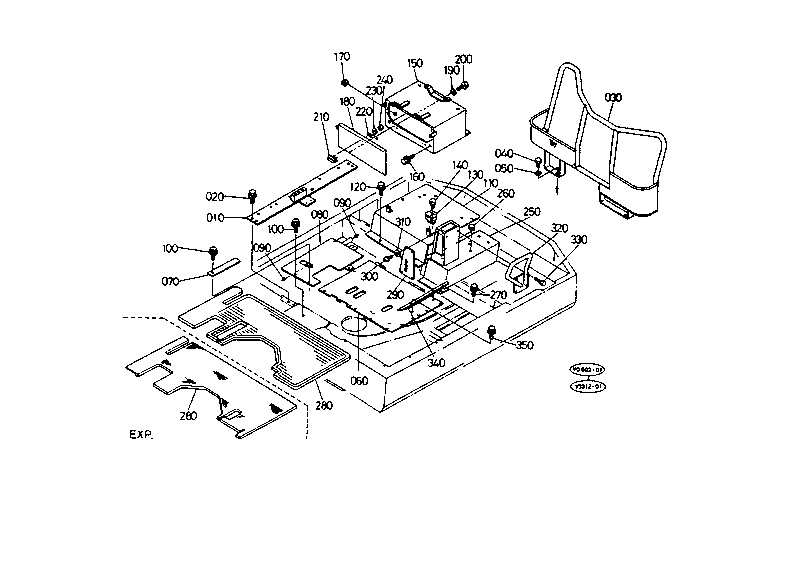 Floor Plate [Except H.R.C.]