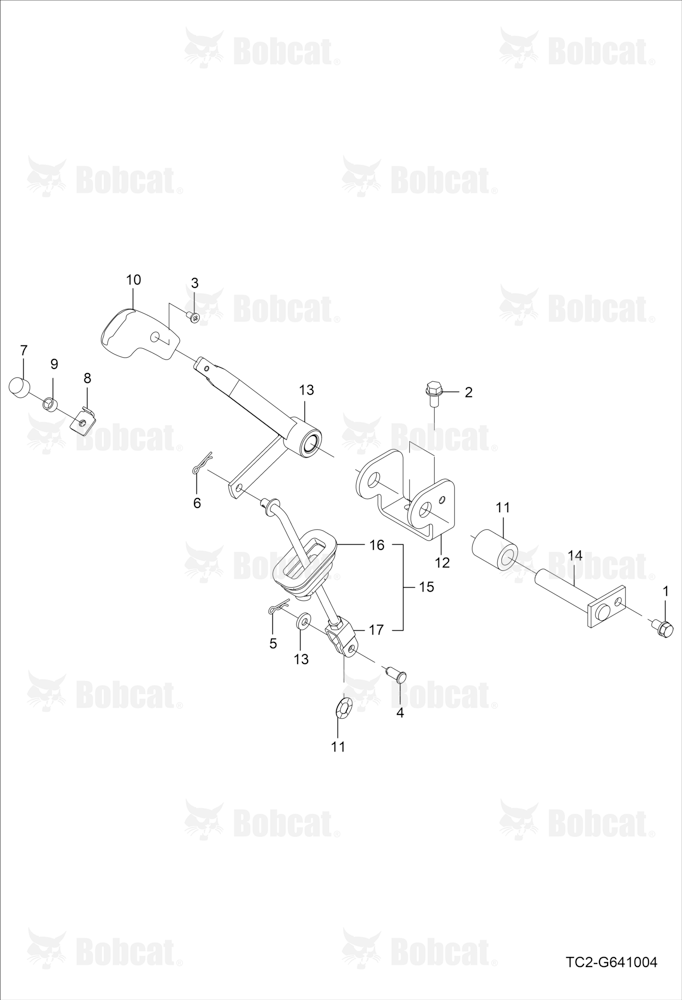 Position Draft Control Lever Group