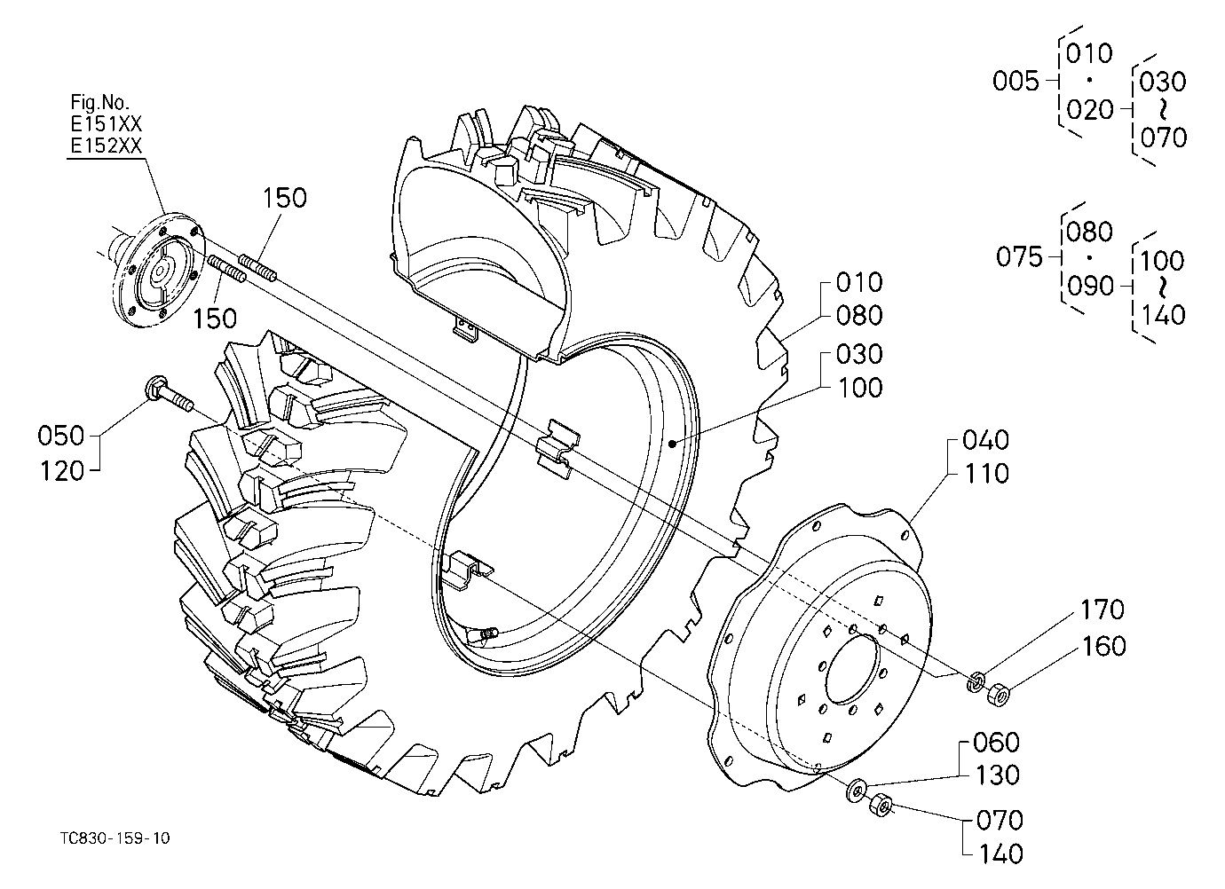 Rear Wheel (17.5L-24R4)