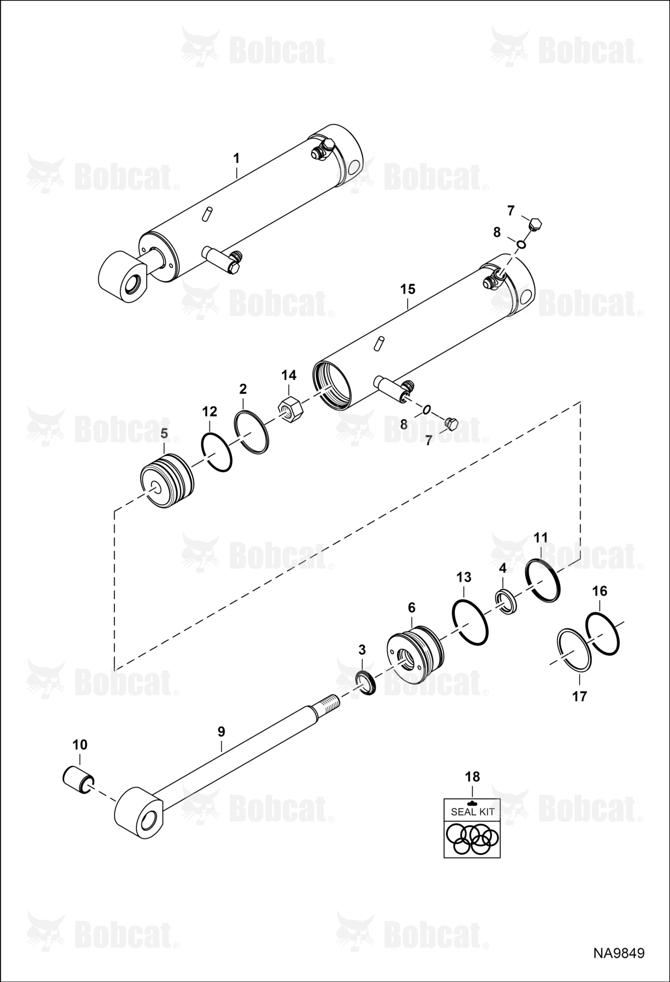 Tilt Cylinder