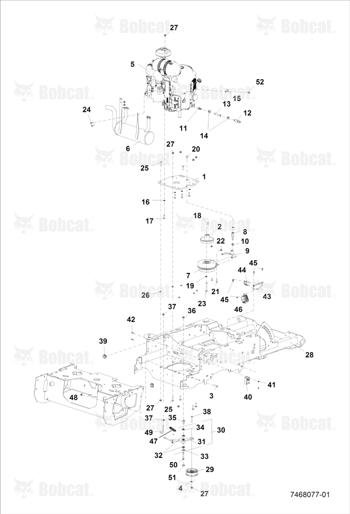 Engine Deck Assembly