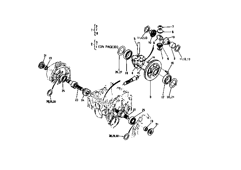 Rear Differential Group