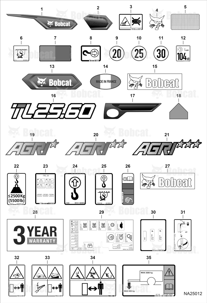Decals (Outside)
