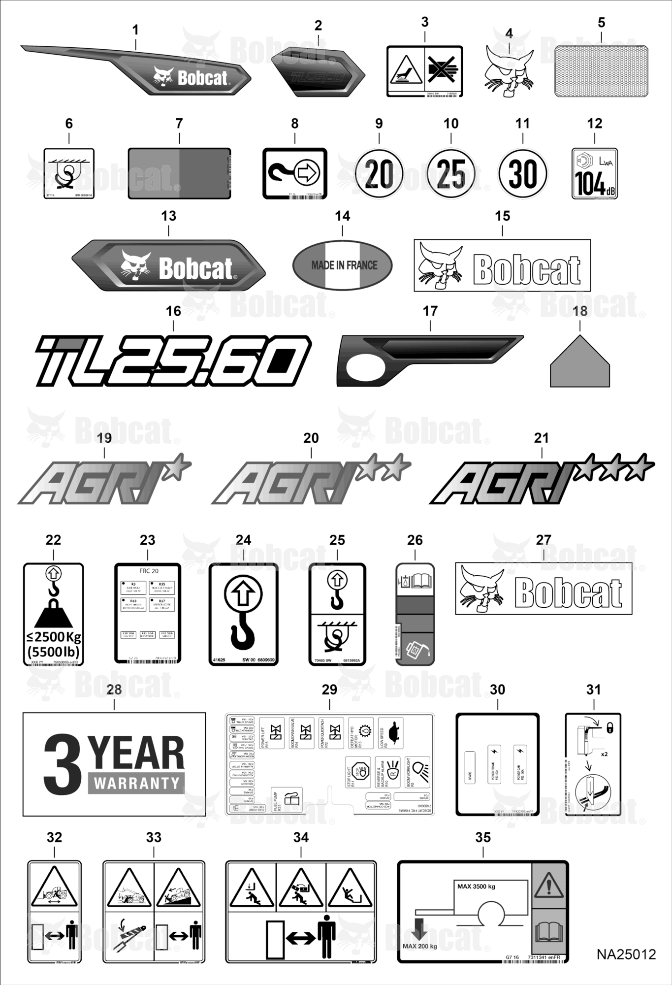 Decals (Outside)