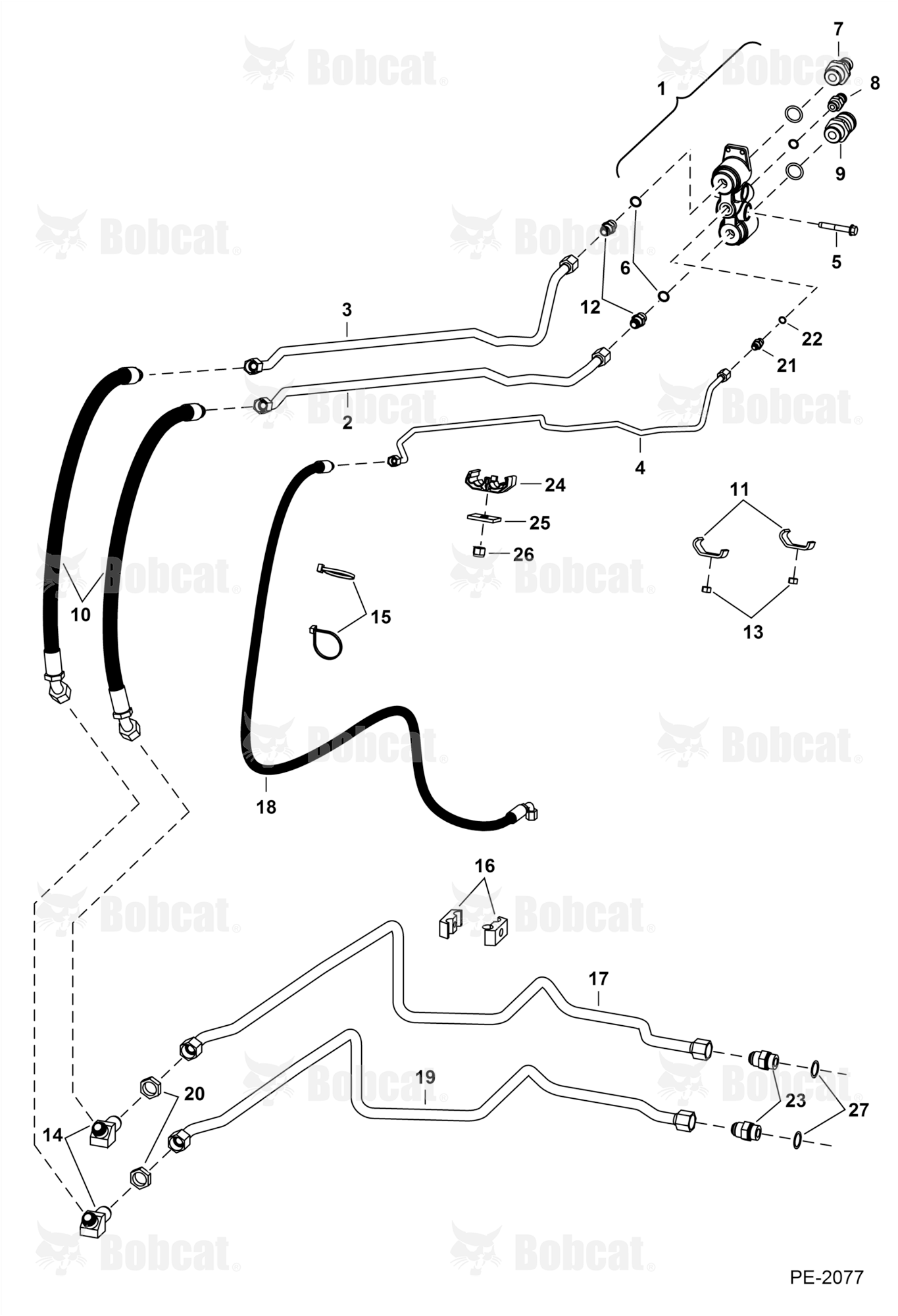 Auxiliary Hydraulics (W/Pressure Relief)