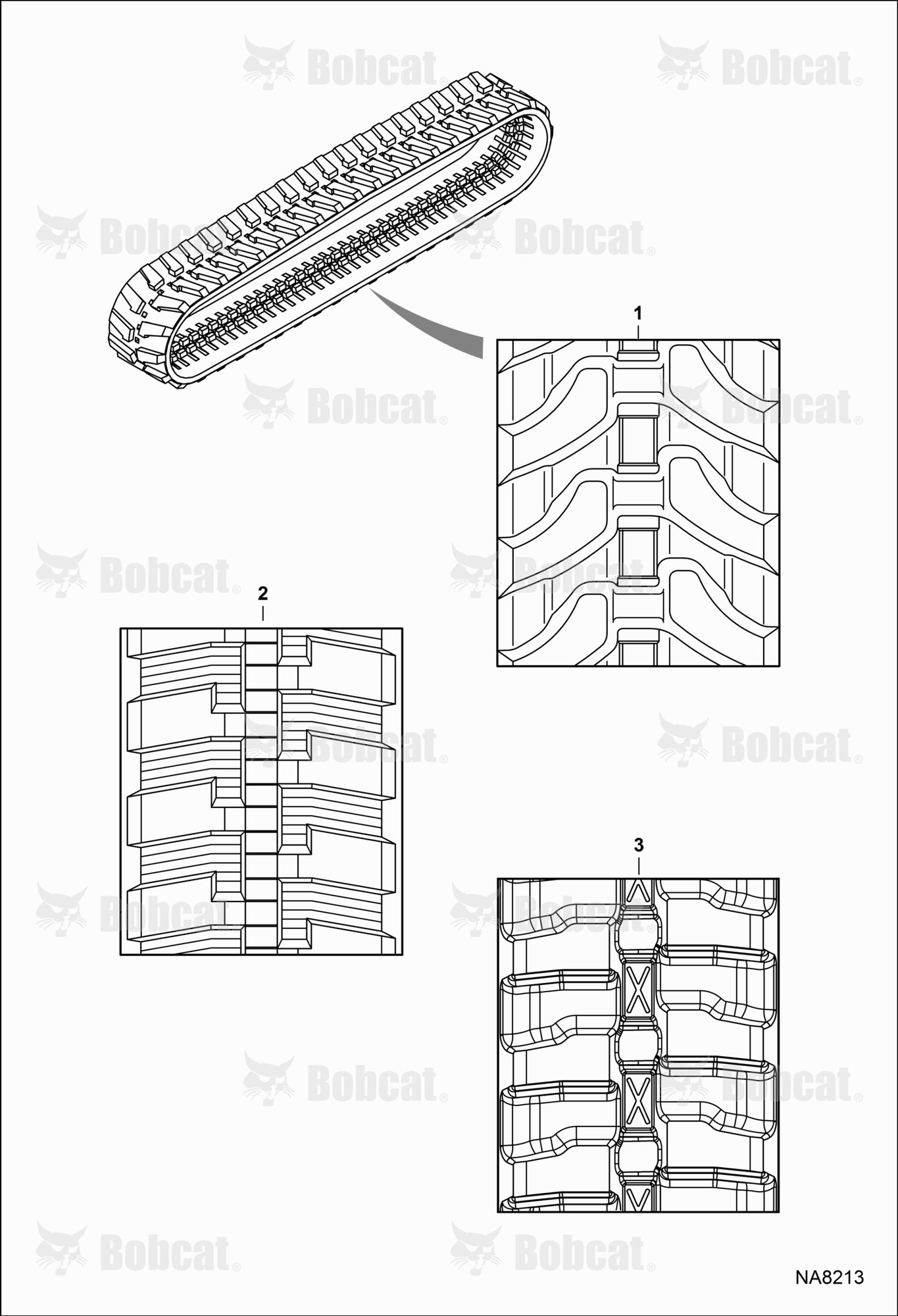 Tracks (Rubber)
