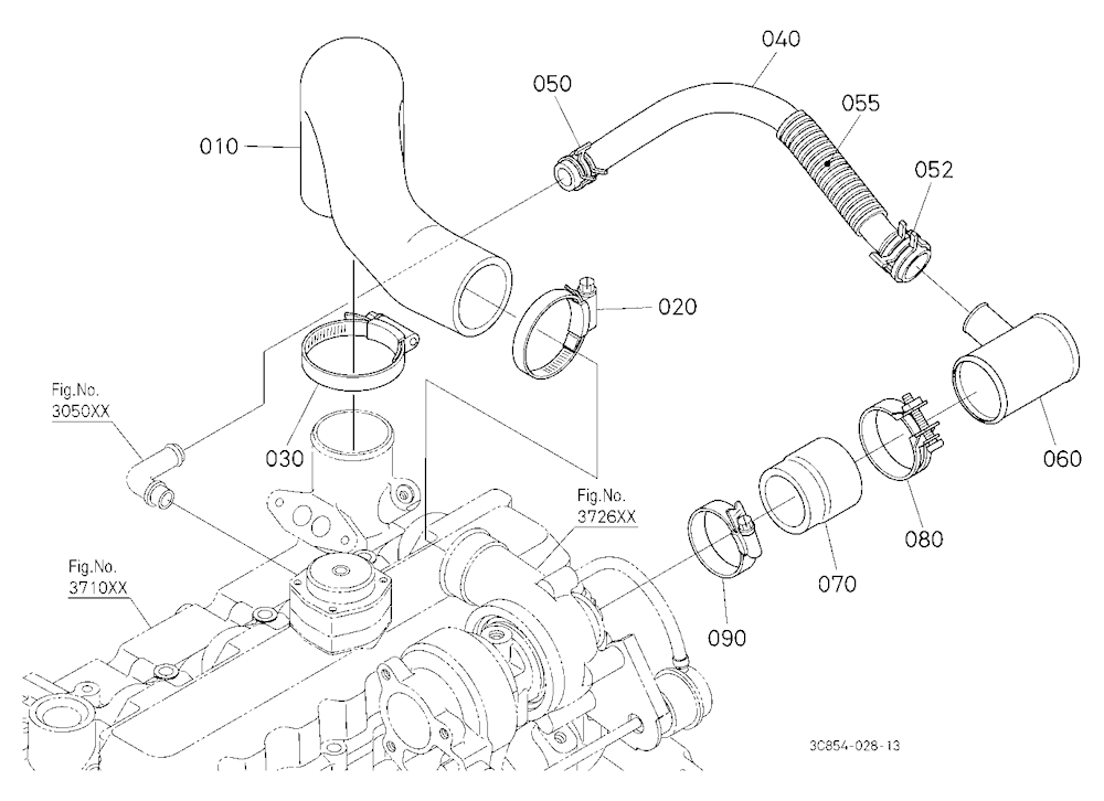 Inlet Pipe (Air Cleaner) [New]